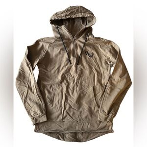 Vanquish Stylish Tan Hoodie with Logo